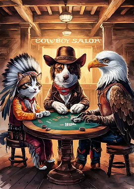 Game Cowboy Poker