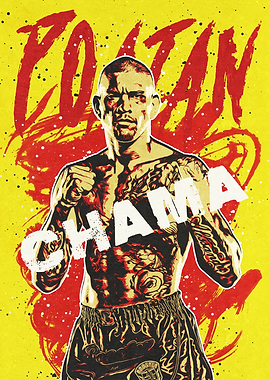 Alex Poatan Pereira MMA Fighter Poster