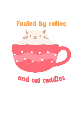 Cat Coffee Cuddle