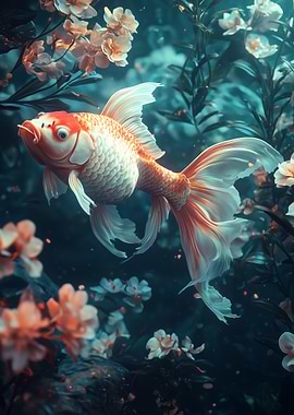 Goldfish in Bloom
