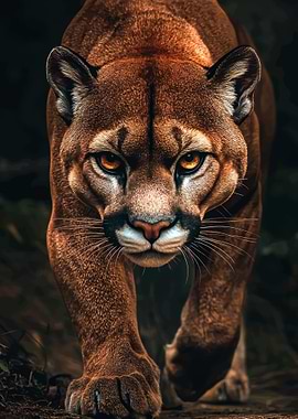 Cougar Close-Up