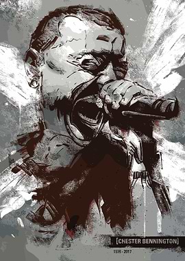 Chester Bennington Portrait