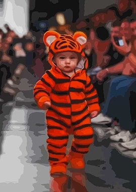 Baby Tiger Costume