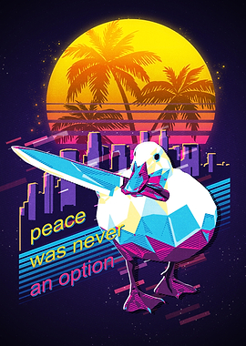 peace was never an option meme