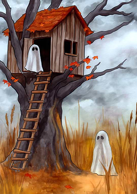 Spooky Treehouse