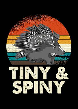 Porcupine Retro Design