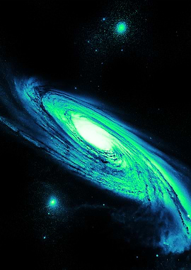 Spiral Galaxy in Space