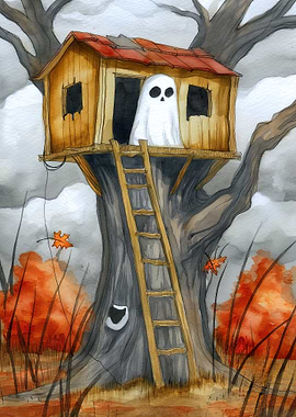 Ghost in Treehouse