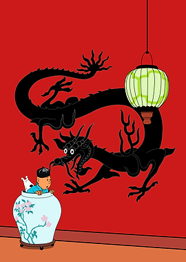 Tintin and the Dragon