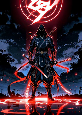 Shadow Warrior with Swords