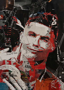 Collage Portrait cristiano ronaldo