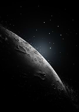 Moon in Space