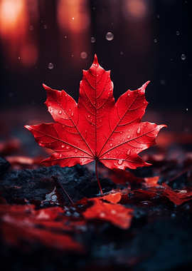 Red Maple Leaf