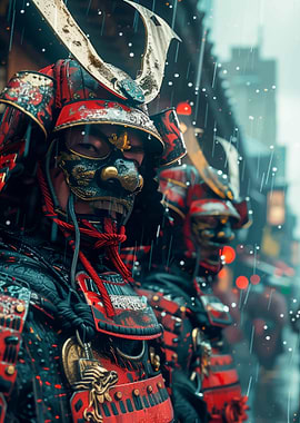 Samurai in the Rain