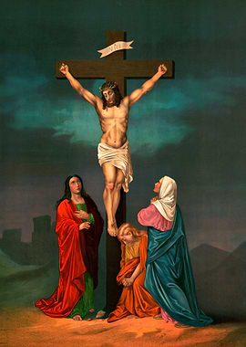 Crucifixion Painting