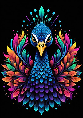 Peacock Illustration