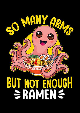 Kawaii Ramen Noodles Cute Octopus Ramen Bowl