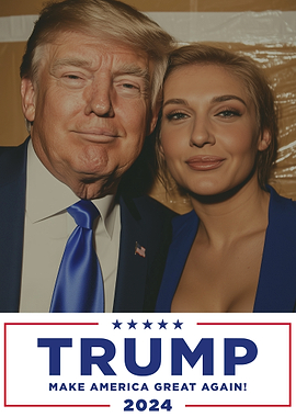 Trump 2024 Campaign Poster