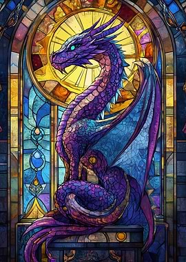 Stained Glass Dragon