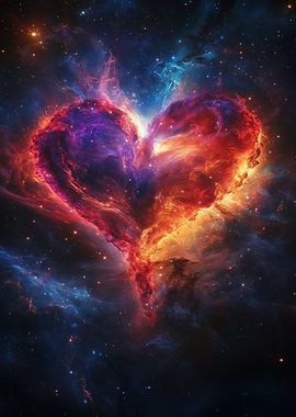Cosmic Heart Nebula