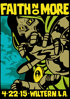 Faith No More Concert Poster