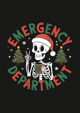 Skeleton Christmas Emergency