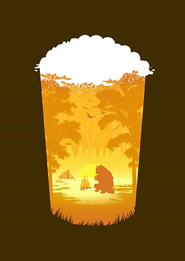 Camping Beer Glass