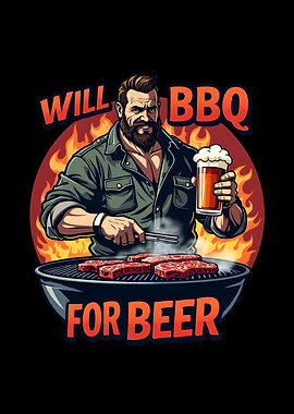 Will BBQ for Beer Grill Enthusiasts