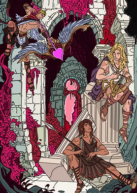 Greek Mythology Achille et Patrocle