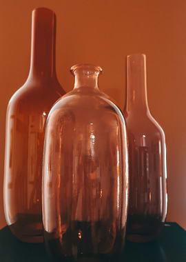 Three Glass Bottles