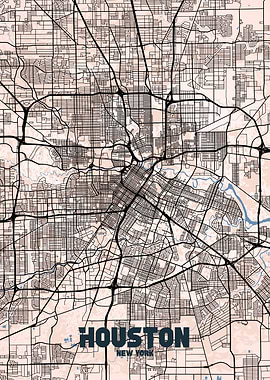Houston City Map
