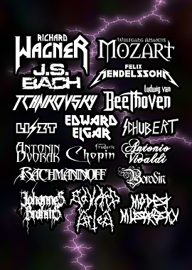 Heavy Metal Classical Composers