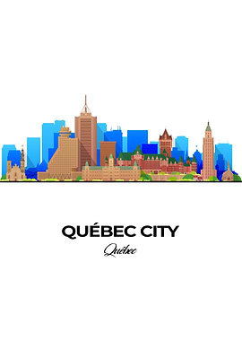 Quebec City Skyline