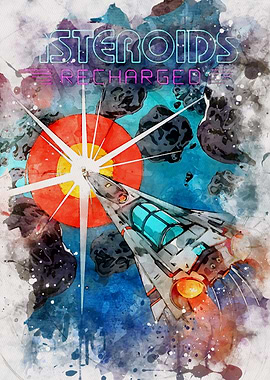 Asteroids Recharged Spaceship