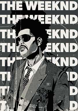 The Weeknd Portrait