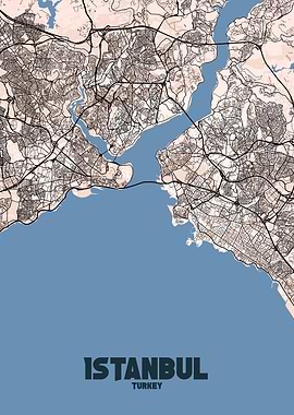 Istanbul City Map