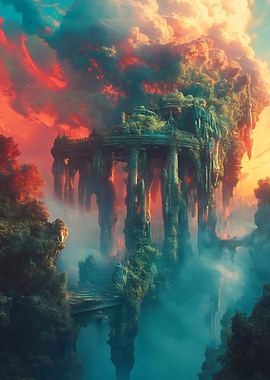 Corrupted Hanging Gardens of Babylon