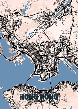 Hong Kong City Map