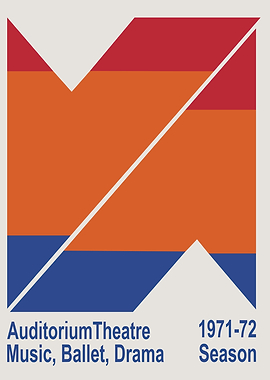 Auditorium Theatre Season Poster