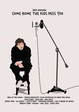 Jack Harlow Music Poster