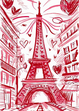 Eiffel Tower Sketch