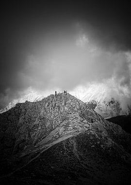 Mountain Peak Silhouette