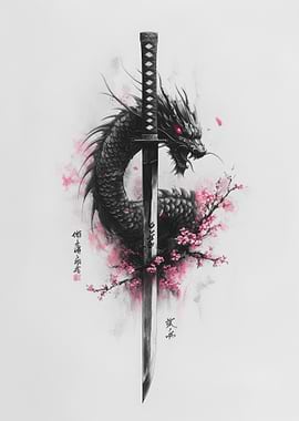 Dragon Samurai Katana
