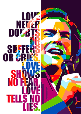 Love Never Doubts Pop Art