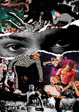 XXXTentacion Collage rap