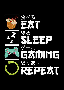 Eat Sleep Game Repeat