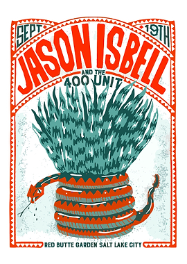 Jason Isbell Concert Poster