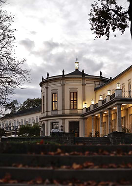 Historic Building with Columns