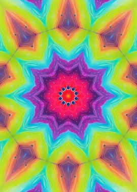 Rainbow Kaleidoscope