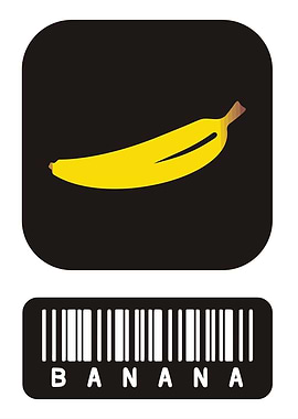 Banana Barcode Art